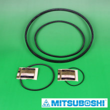 Mitsuboshi Belting wide angle polyurethane V-Belt POLYMAX. Made in Japan (automatic door timing belt)